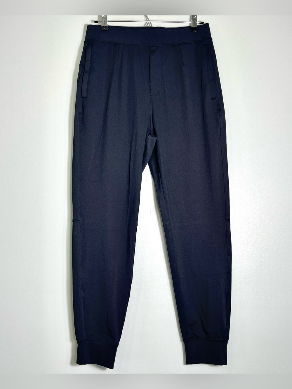 NWT G GRADUAL Mens Black Athletic Sweatpant Jogger Drawstring Zip Pocket Medium